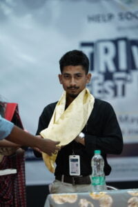 Felicitation of Shri Surojeet Das, President, HELP Society at Trivia Fest 2024