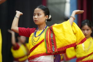 Dimasa Traditional Dance at Trivia Fest 2024