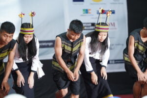 Kuki Traditional Dance at Trivia Fest 2024