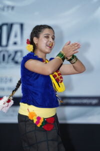 Nepali Traditional Dance at Trivia Fest 2024