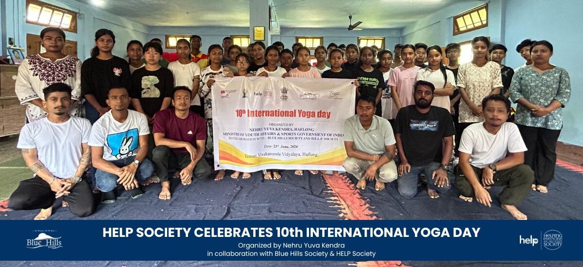 help society celebrates International Yoga Day 2024