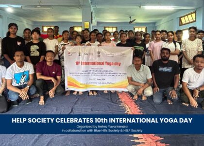 help society celebrates International Yoga Day 2024