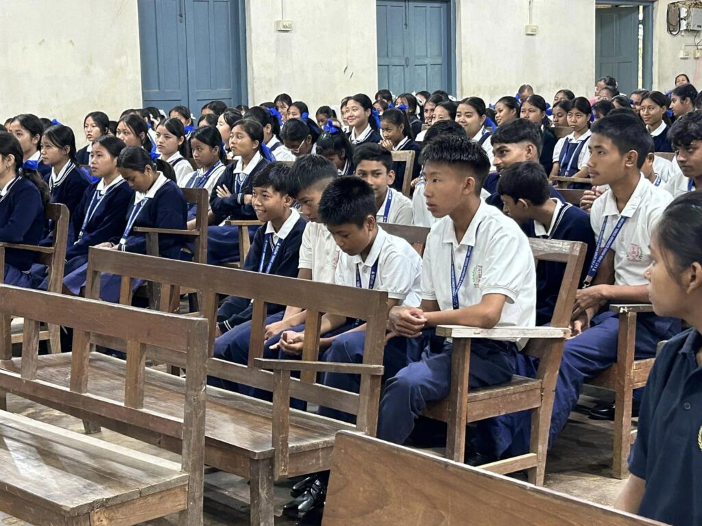 HELP Society Haflong organizes Dengue Awareness Camp at CHT Synod High School, Haflong