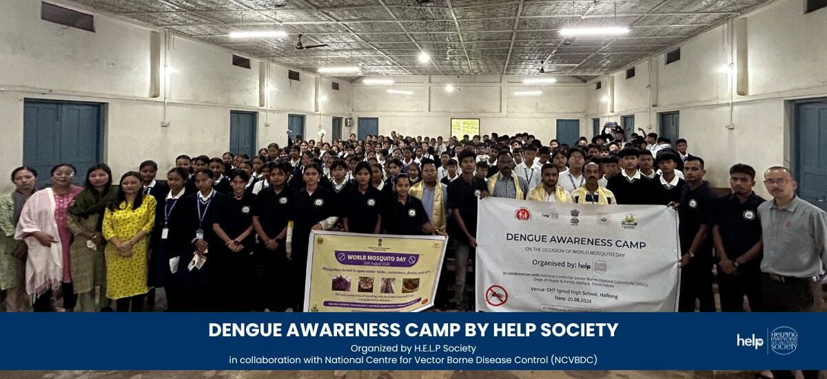 HELP Society, Haflong organised Dengue Awareness Camp at CHT Synod High School, Haflong