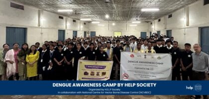 HELP Society, Haflong organised Dengue Awareness Camp at CHT Synod High School, Haflong