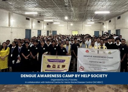 HELP Society, Haflong organised Dengue Awareness Camp at CHT Synod High School, Haflong