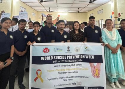 HELP Society Haflong Observes World Suicide Prevention Week 2024