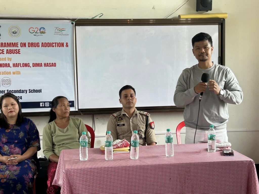 HELP Society Raises Awareness on Substance Abuse in Haflong