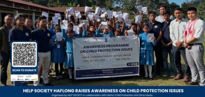 HELP Society Haflong and District Child Protection Unit Collaborate to Raise Awareness on Child Protection Issues